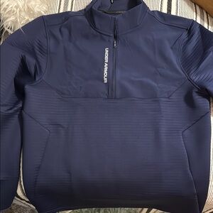 Under Armour Navy Half-Zip Jacket